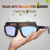 Auto Solar oscurecimiento de soldadura casco máscara ojos gafas/soldador casco de protección para la soldadura de arco de la máquina/Equipo ► Foto 1/6