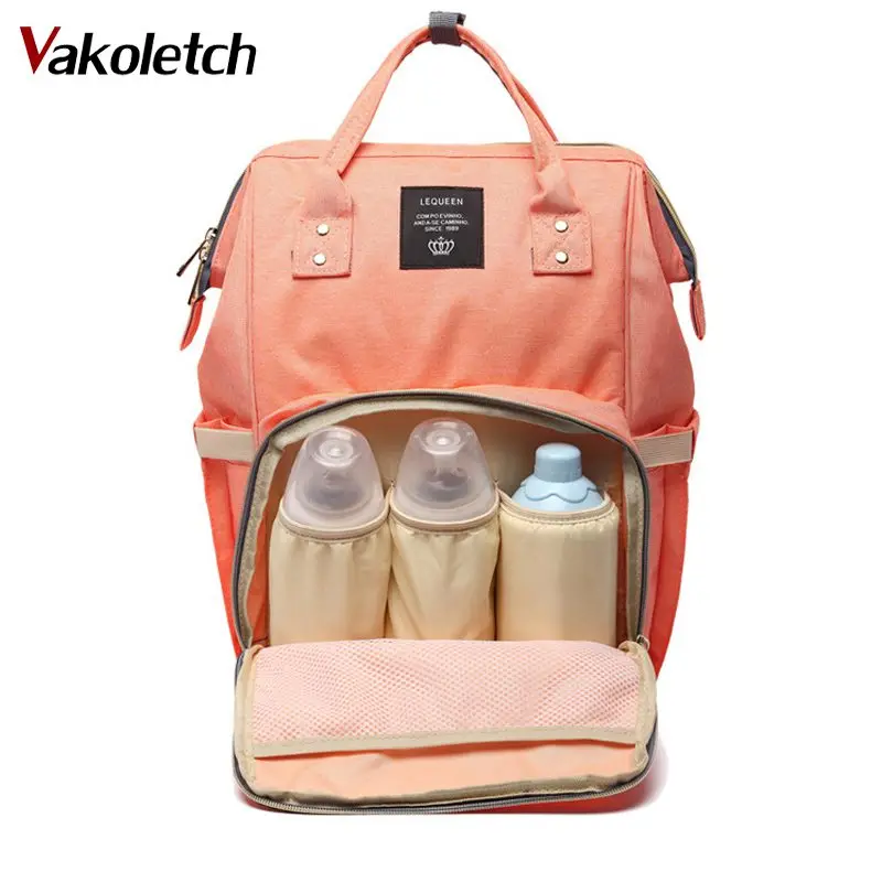 

Large Capacity Baby Diaper Bag Travel Backpack Nursing Bag for Baby Care Brand Designer Fashion Mummy Maternity Nappy Bag KL404