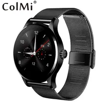 COLMI K88H Bluetooth Smart Watch Classic Health Metal Smartwatch Heart Rate Monitor For Android IOS Phone Remote Camera RRIM