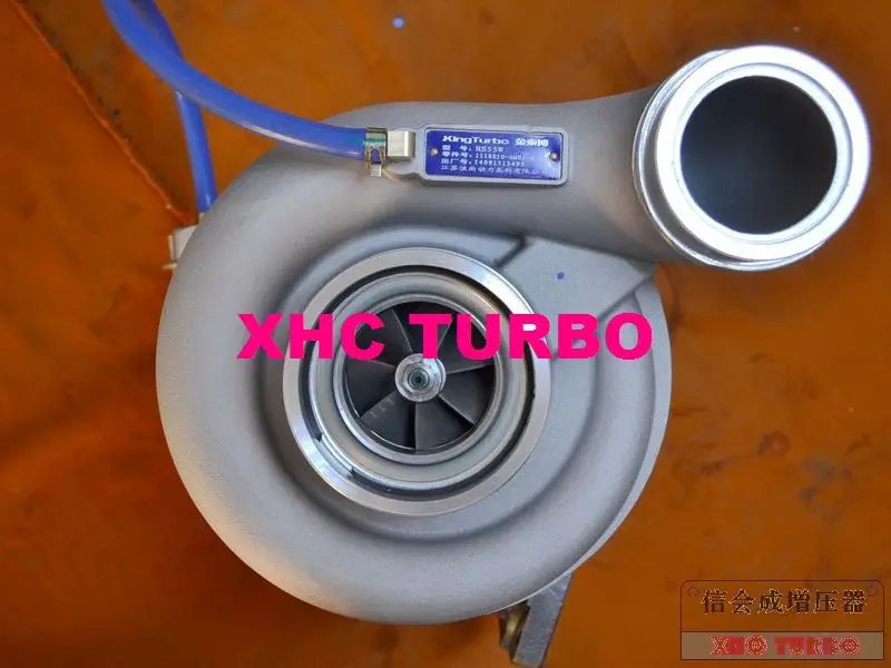 

NEW GENUINE KINGTURBO HX55W 1118010-M01-074A 821716 Turbo Turbocharger for FAW AOSHEN Truck XICHAI Diesel CA6DM2 309KW 375/420HP