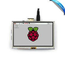 5 Inch LCD HDMI USB Touch Screen Display TFT LCD Panel Module 800*480 for Banana Pi Raspberry Pi 2 Raspberry Pi 3 Model B / B+