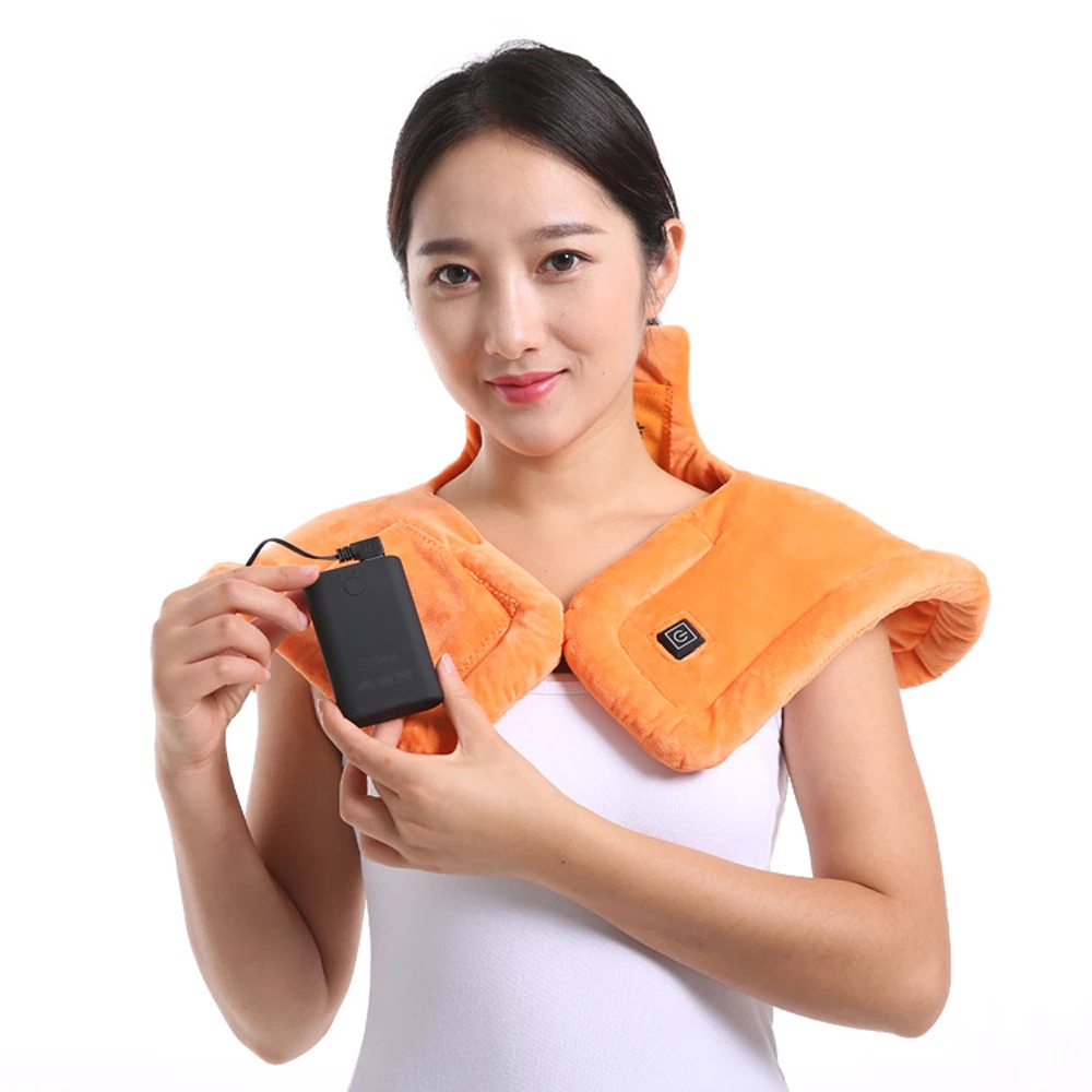 

Electric Neck Massager shawl shoulder warm heating pad Hot compress moxibustion shawls Pain Relief Relaxation meridian helthcare