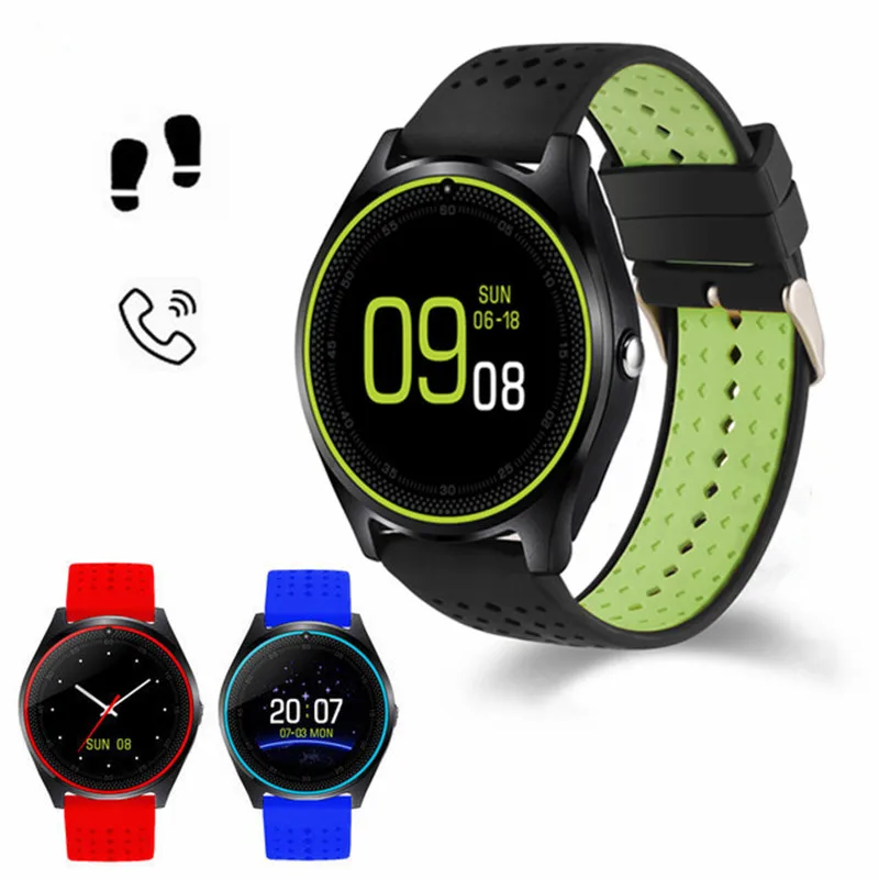 

NEW Smart Watch with Camera SIM Card Sedentary Reminder Pedometer Sleep Monitoring Men's Wristband Bluetooth Waterproof Watch