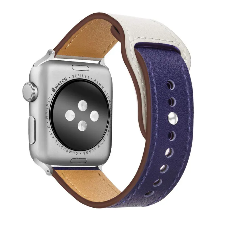 Ремешок из натуральной кожи для apple watch 4 band correa apple watch 42 мм 38 мм 44 мм 40 мм iwatch series 5 4 3 2 1 pulseira ремешок для часов