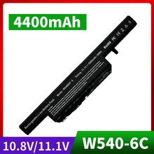 Apexway 6 cell 4400mAh Laptop Battery For Clevo W55EU W540 W550 W540EU W540BAT-6 W540BAT 6-87-W540S-427 W551SU1 W550SU2 M1519 