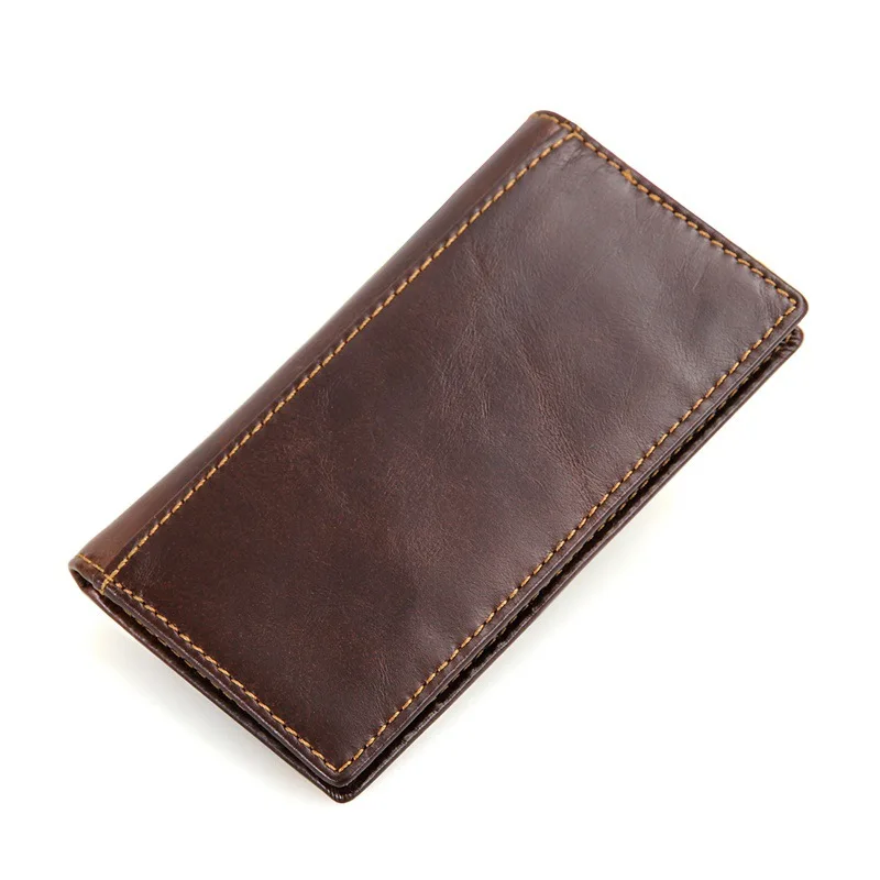 

J.M.D Leather Wallet Purse Leather Bag RFID Ultra-thin card Antimagnetic Shield Card Package