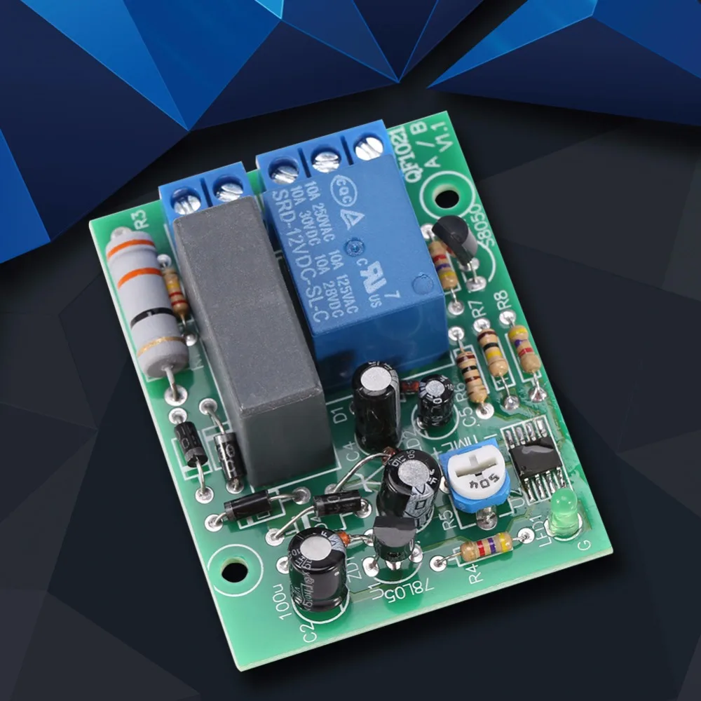 

AC 220V Relay Module Switch Trigger Time Delay Circuit Timer Cycle Adjustable Timing Turn Off Board Timer Switch Module