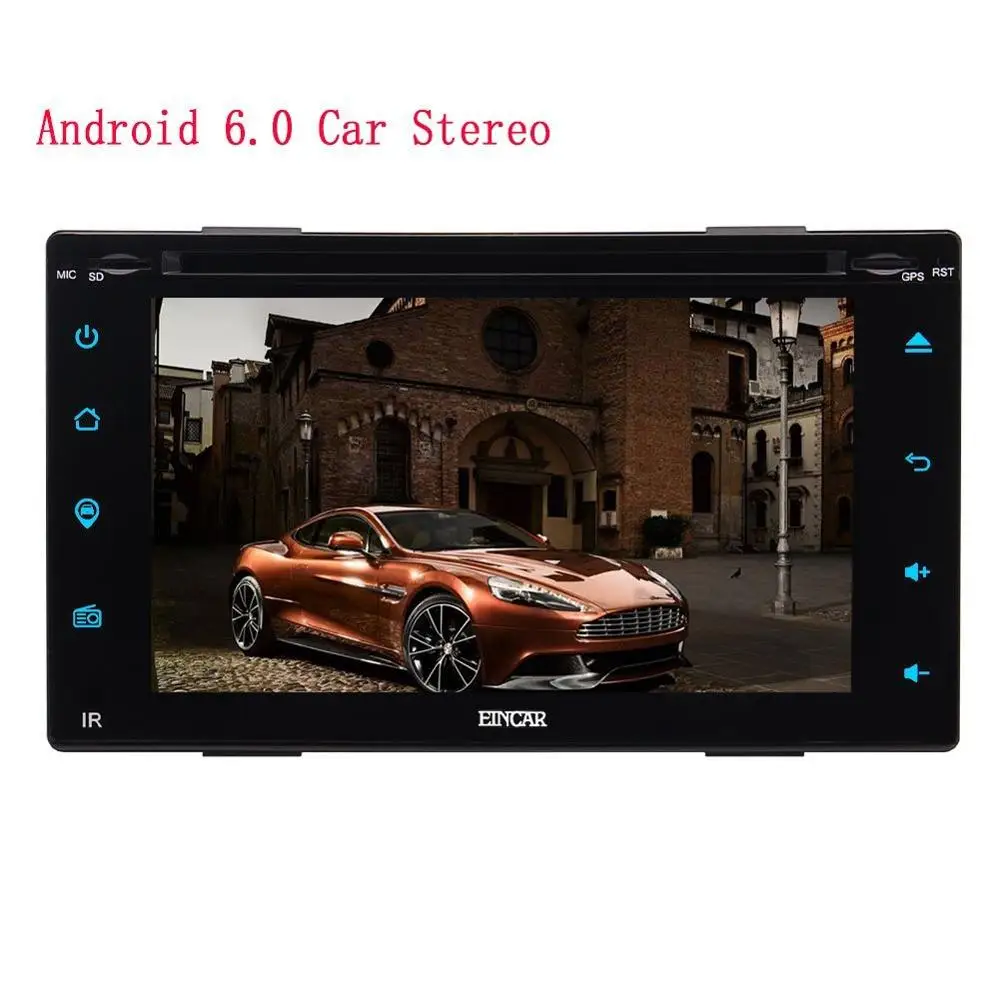 

Electronics Android 6.0 Car pc Stereo Wifi Bluetooth Touch Panel Car DVD PC Tablet in Dash GPS Navigation Head Unit touch Screen