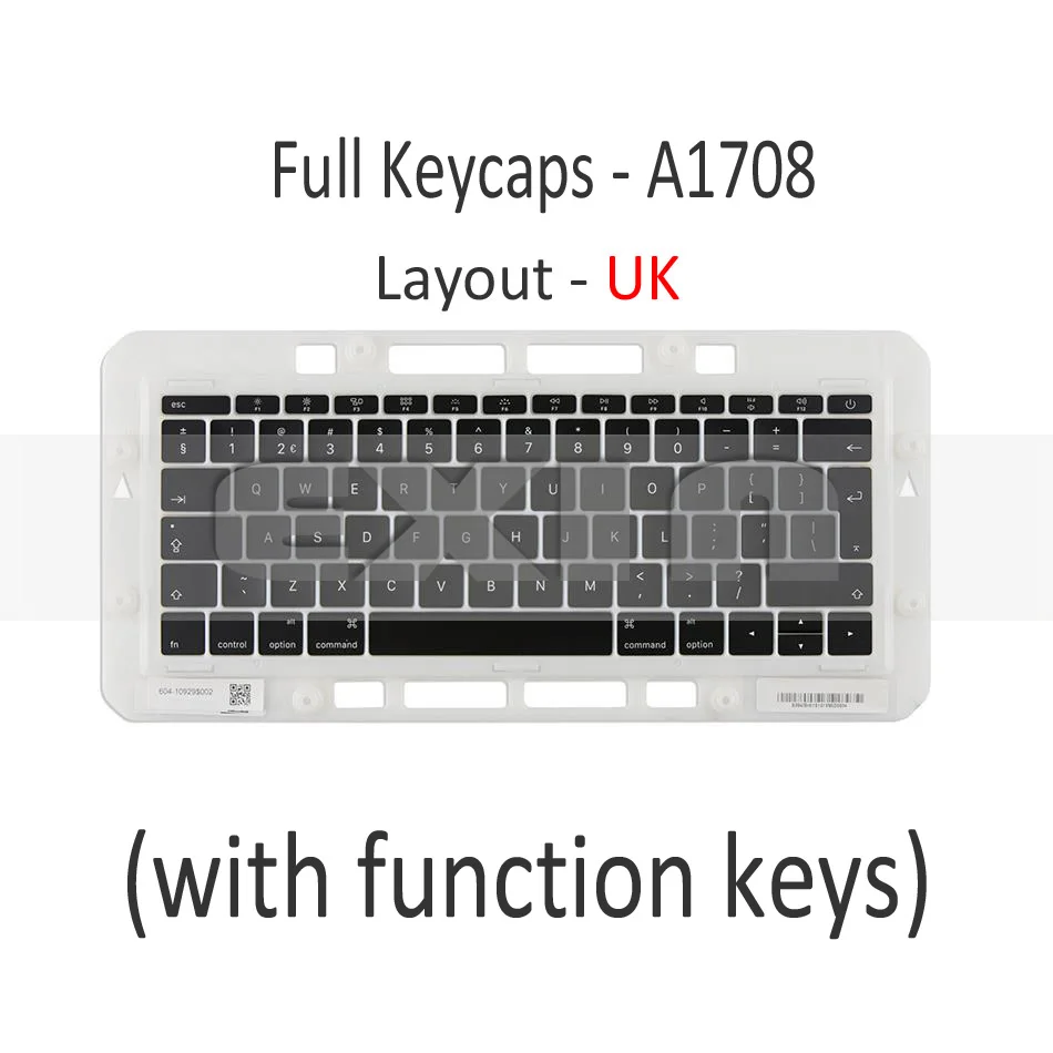 Ноутбук A1706 A1707 A1708 ключ крышка s британский английский для Macbook Pro retina 1" 15" UK Клавиатура Ключ Крышка Late Mid