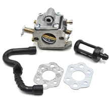 Zama Carburetor Carb Gasket Fuel Filter Hose Kit For STIHL MS 180 170 MS180 MS170 018 017 Chainsaw Replacement Parts 1130 120