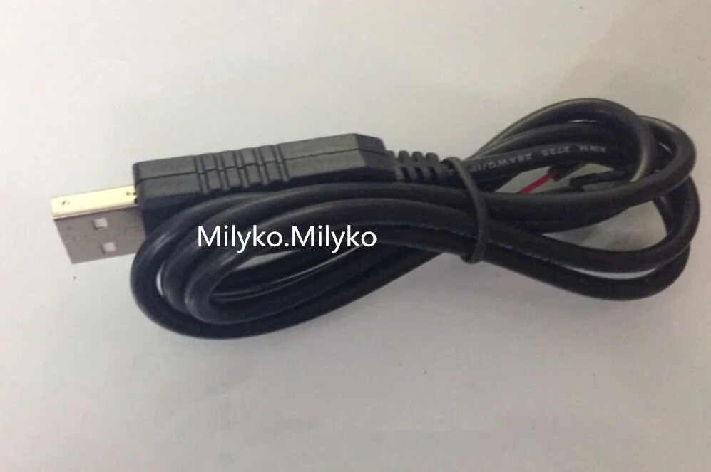 Цена 20 шт./лот PL2303 PL2303HX USB к UART TTL кабель модуль 4 P 4 Pin RS232 конвертер Кисточки линии