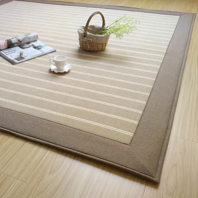 India cotton carpet Living room study carpet Japanese style simple