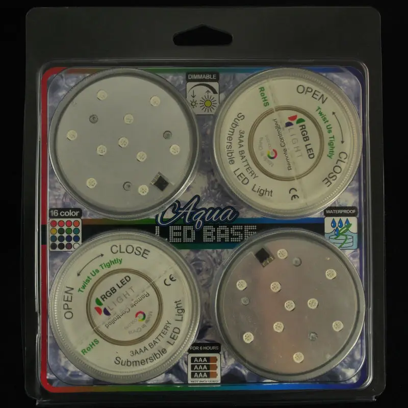 4 light base 2 remote controller