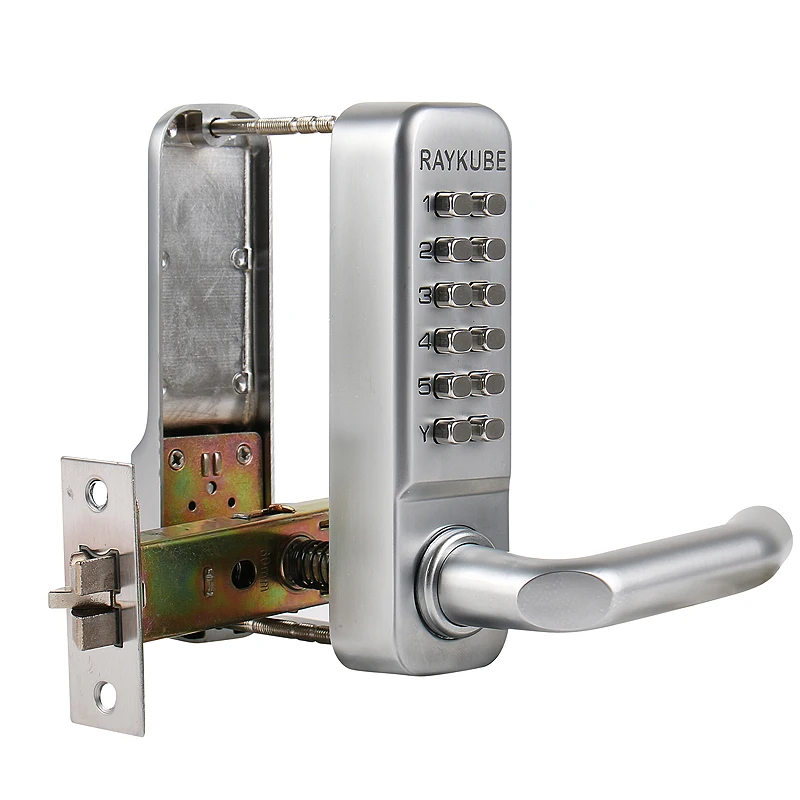 Raykube Waterproof Password Door Locks Mechanical Digital Keypad