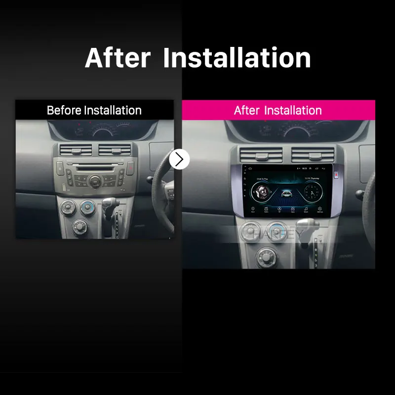 Top Harfey 2Din Touchscreen 10.1 inch Car Radio Head Unit for Toyota ALZA Android 8.1 GPS with AUX support OBD2 Carplay Audio Player 5 Top Harfey 2Din Touchscreen 10.1 inch Car Radio Head Unit for Toyota ALZA Android 8.1 GPS with AUX support OBD2 Carplay Audio Player 5