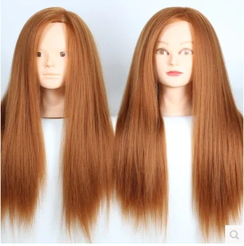 

Free Shipping!! New Training Head Hair Head Mannequin Head With Hair Hot Sale