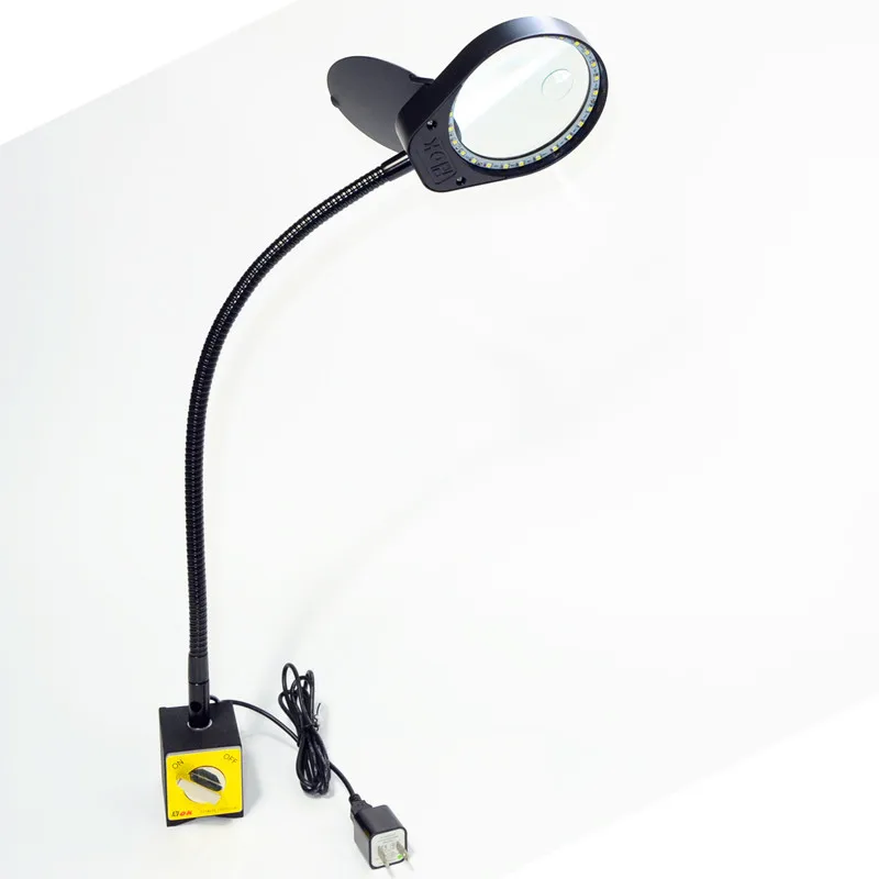 5X Small Loupe Magnifying Glass with Base Portable Gripping