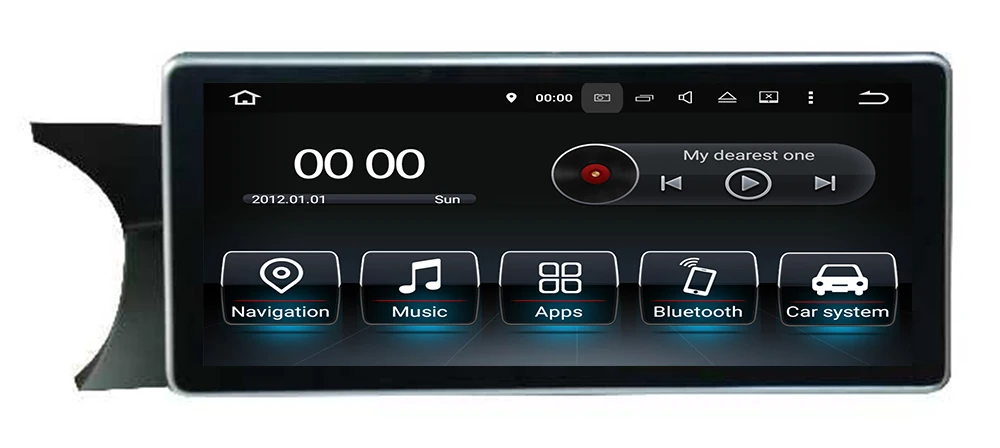 10.25 HD Screen Stereo Android Car GPS Navi Map For Mercedes Benz C Class W20 Original Style Multimedia Player Auto Radio 5