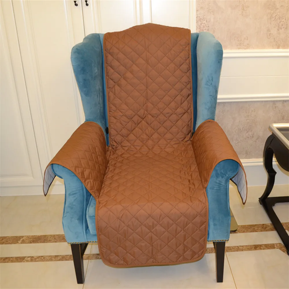 

Reversible Furniture Protector Children And Pet Friend Quilted Hand-Woven Cotton Anti Slip fiber Sofa Cover