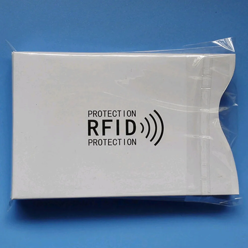 RFID надежное защитное устройство Блокировка ID держатель кредитной карты 9*5,8 см 0579