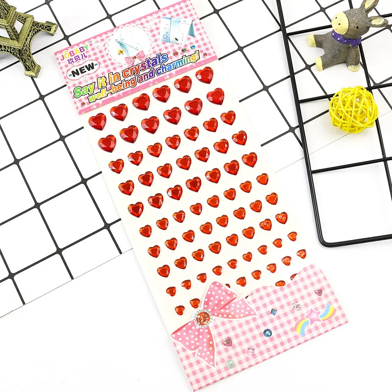 YOKPN المؤقتة الوشم الوجه الاكريليك DIY الزخرفية ملصقات حجر الراين ماكياج مشرقة مهرجان فلاش الوشم الجسم الفن ملصق