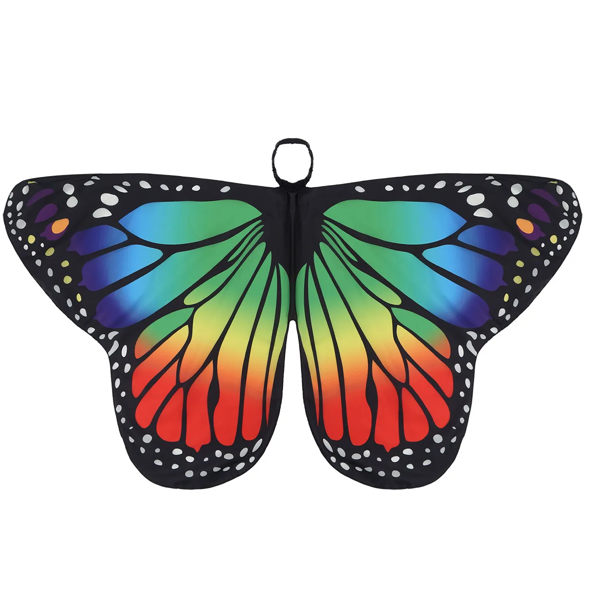 Kids Girls Butterfly Wings Cape Costume Pretend Play Belly Dance Fairy Dress Up