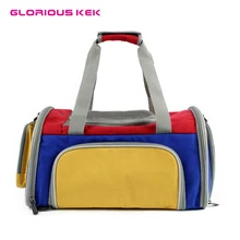 Складная Собак перевозчика путешествовать сумка собак для маленьких собак и кошек холст супер дышащей собака сумка для автомобилей спорта на открытом воздухе животное мешок