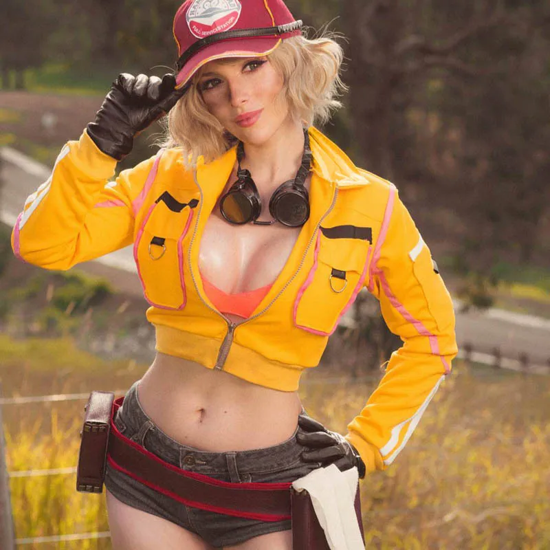 Новый Cindy Aurum Final Fantasy косплей FF15 FFXV костюм аниме Final Fantasy косплей Cindy Aurum женский костюм Хэллоуин костюм