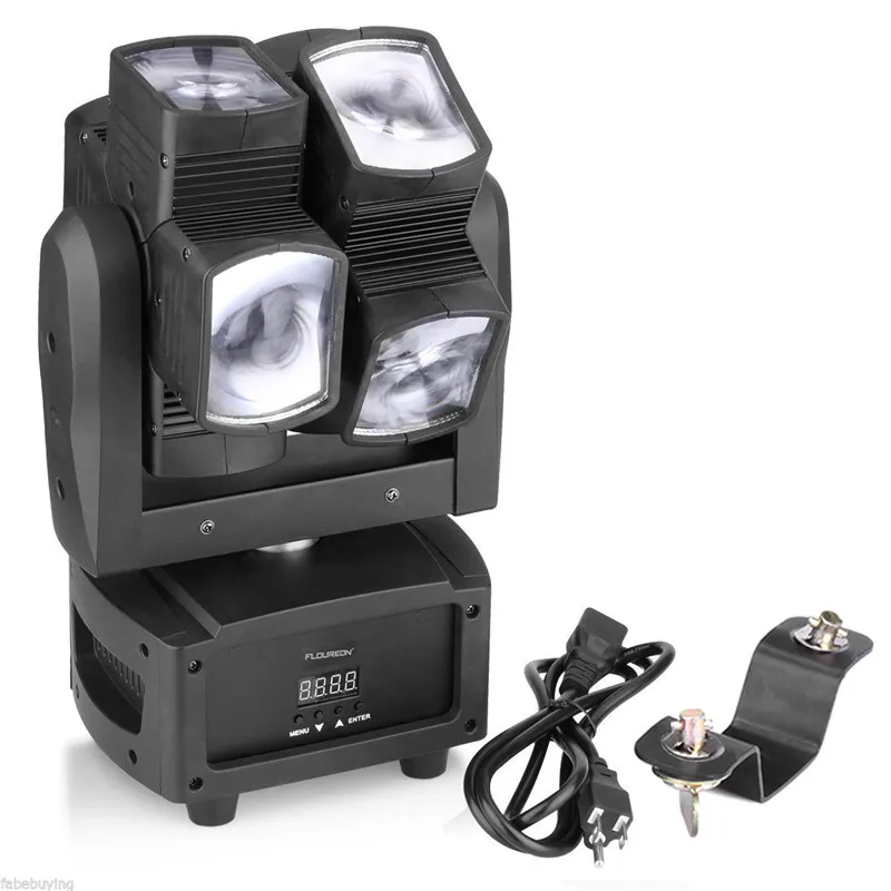 LED 8 eyes unlimited rotated beam light moving head 8*10W stage