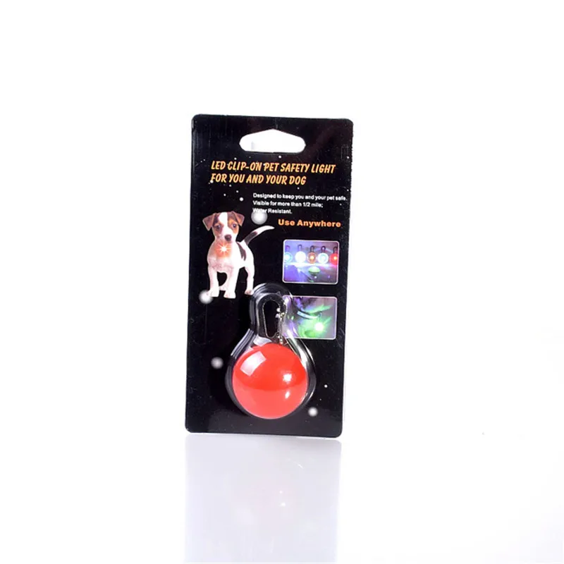 Светодиодный светящийся ошейник для собак Светодиодный светильник светящиеся ошейники товары для домашних собак и котов аксессуары для домашних животных - Цвет: Red