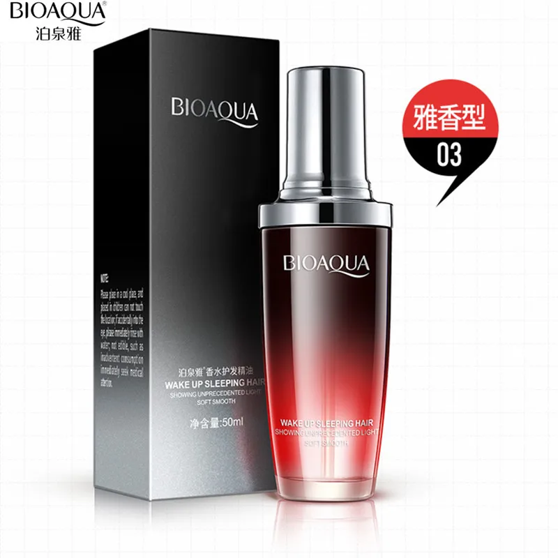 BIOAQUA Nourish Hair Essence Liquid Charming Perfume Hair Care Moisturizing Essential Refreshing Smoothing Hairdressing Care 4