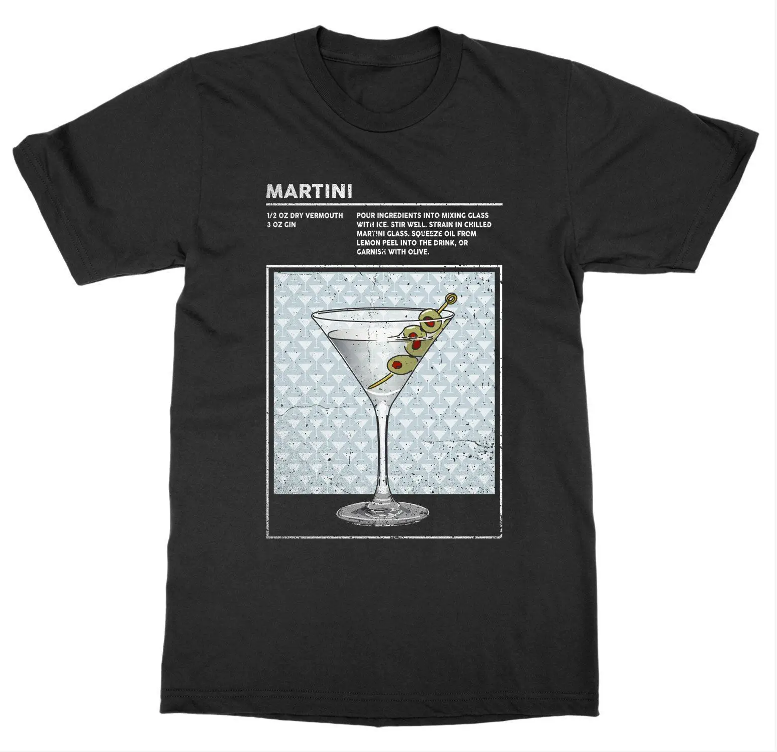 

2019 Cool Martini T-Shirt Mixed Drink Cocktail Alcohol Bartender Booze Happy Hour Liquor Unisex Tee