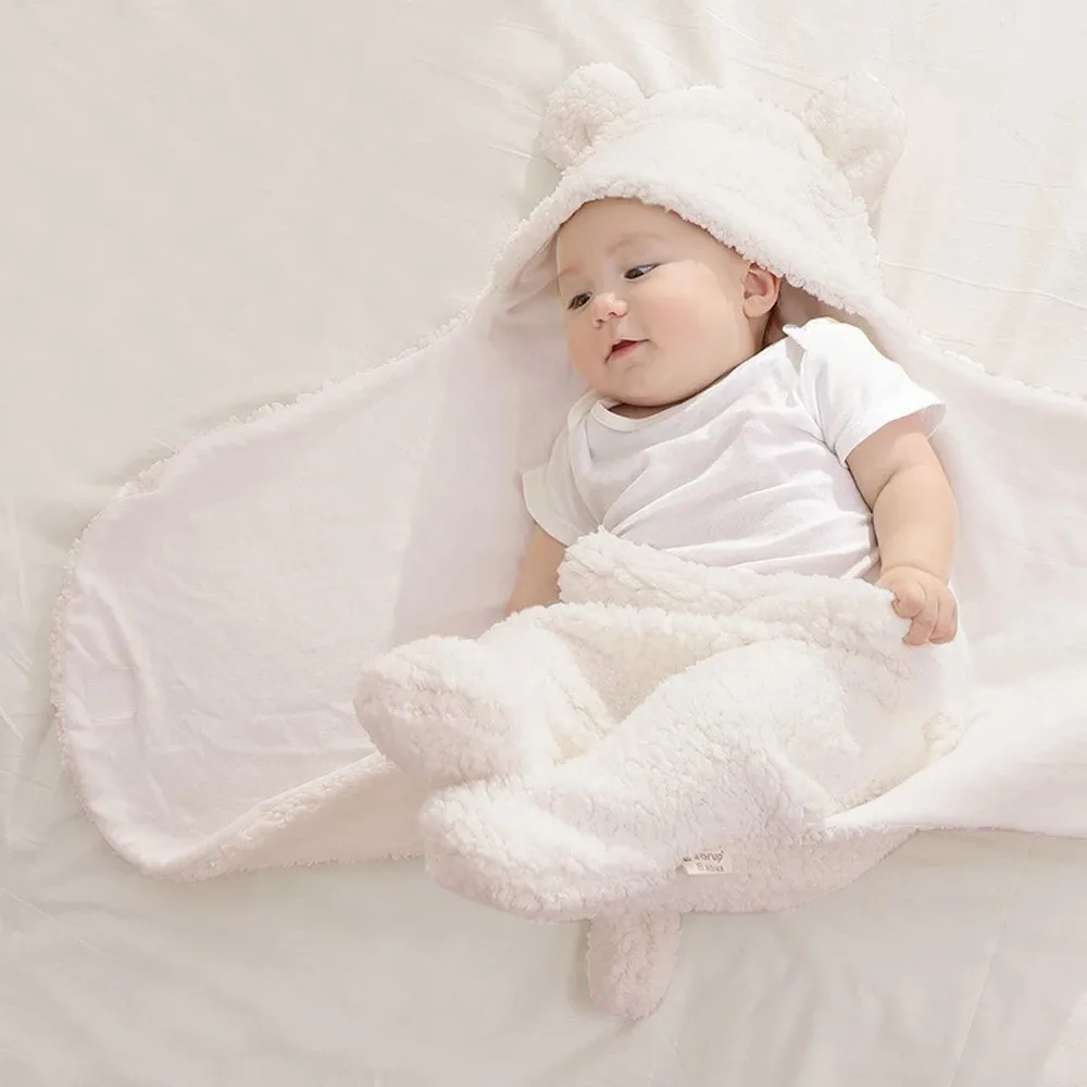 Soft Baby Blankets Baby Kids Bathing Towels Animal Shape Hooded Towel