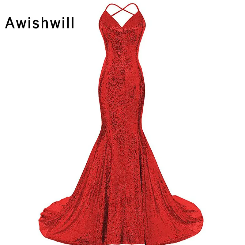 Robe De Soiree, реальные фотографии, шикарное платье с блестками, вечерние платья, длинное вечернее платье русалки,, сексуальное платье с открытой спиной для выпускного