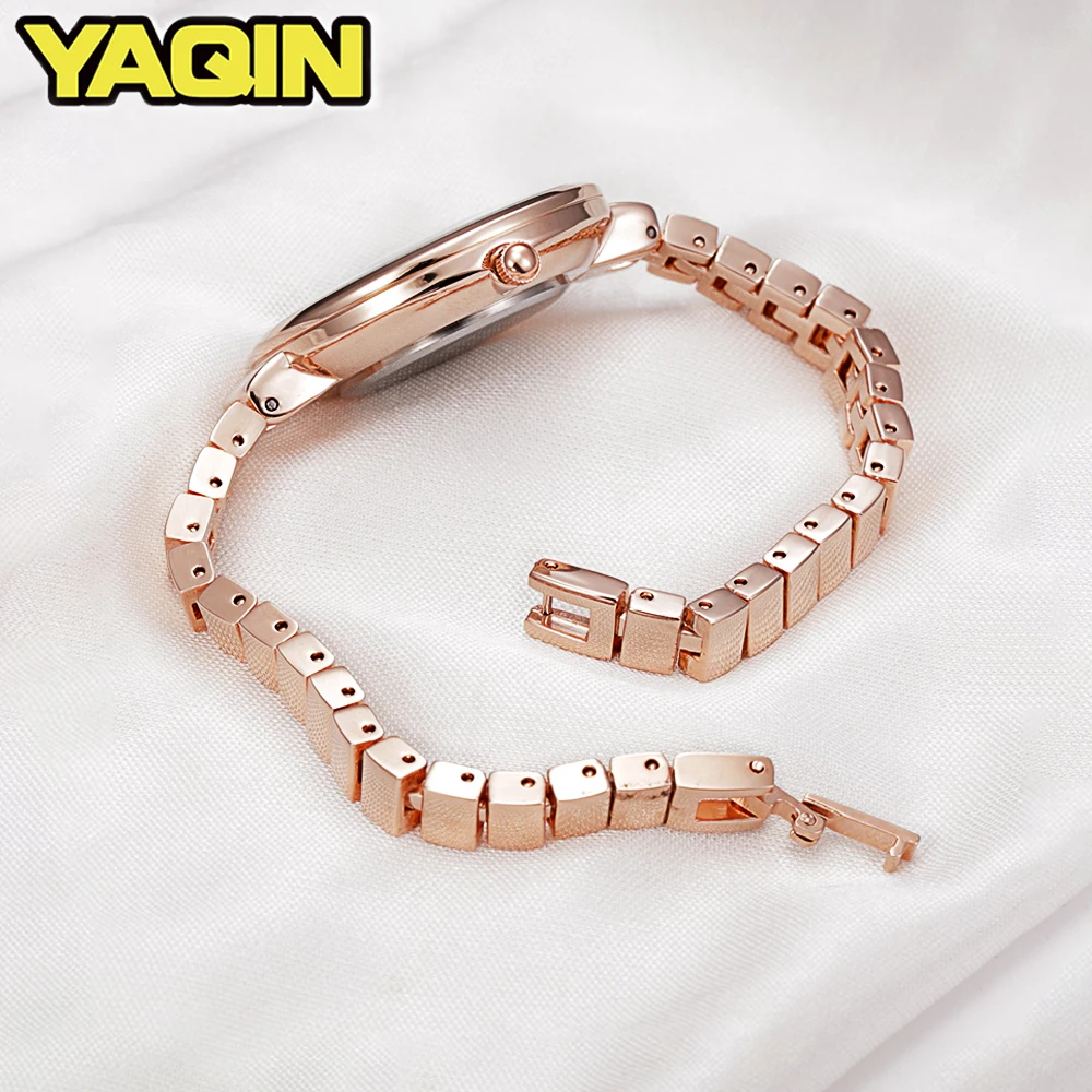 2018 New Arrival Fashion Elegant Ladies Quartz Watch Women's Stainless Steel Straps Casual Wirst Watches for Female