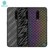 Case For OnePlus 7 Pro OnePlus7 Cover NILLKIN Twinkle Case polyester mesh Reflective protector PC Back Cover for OnePlus7 Pro