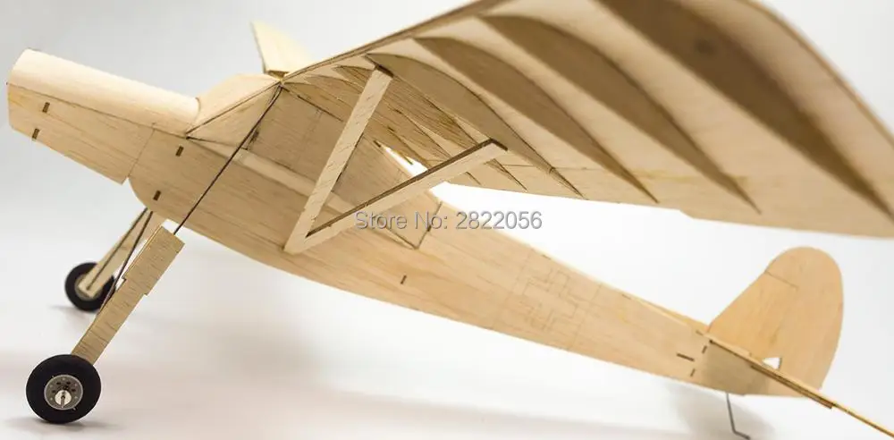 Масштаб RC Balsawood самолет Лазерная резка мини Fieseler Fi 156 Storch 777 мм набор из пробкового дерева DIY строительные деревянные модели