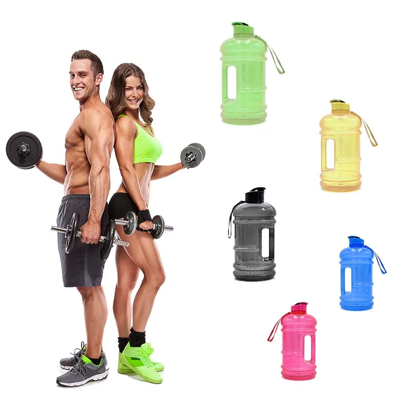 

2019 Large Capacity 2.2L Pastic Water Bottles Camping Training Bicycle Drink Water Bottle Outdoor Sports Portable Fitness Kettle