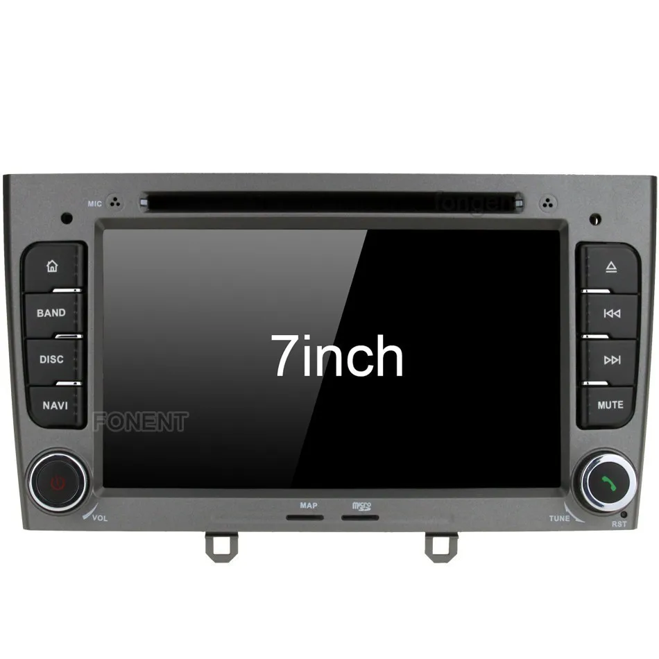 Top Android Unit for Peugeot 408 2010 2011 Peugeot 308 2008 2009 2011 Vehicle Intertainment Multimedia DVD Player Radio GPS stereo 1