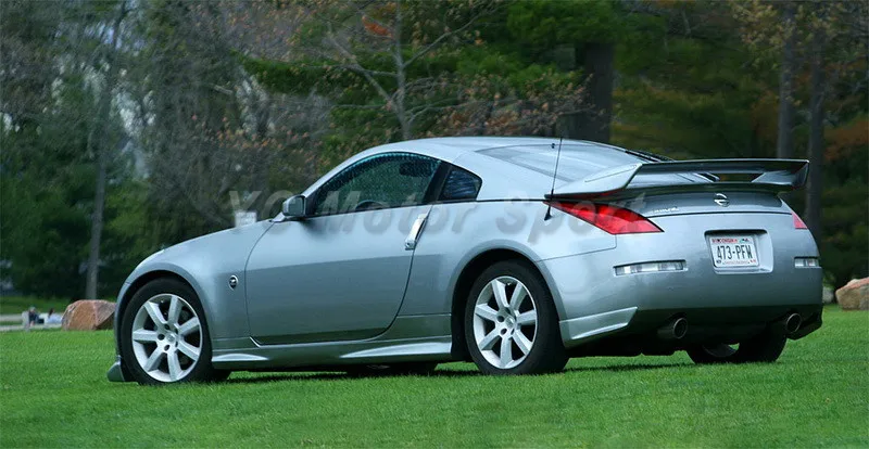 2002-2008 Nissan 350Z Z33 Nismo Version 2 Style Rear Spoiler FRP (11)