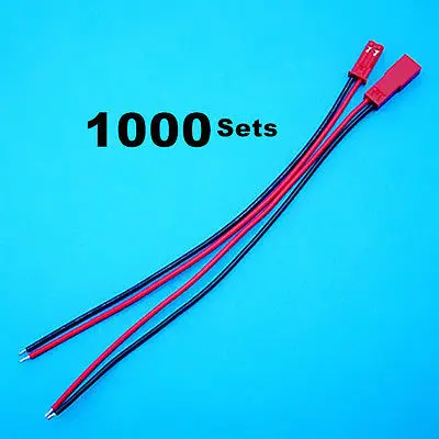 1000 пар 15 см JST разъем штекер 22Awg кабель для радиоуправляемых запчастей |