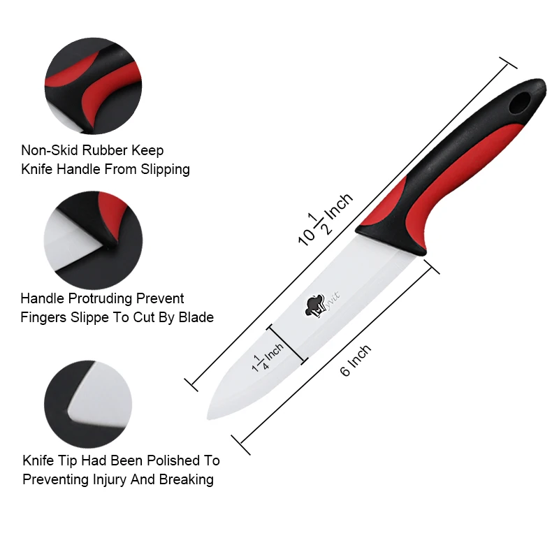 Керамический держатель для кухонных ножей универсальный шеф нож нарезки овощей