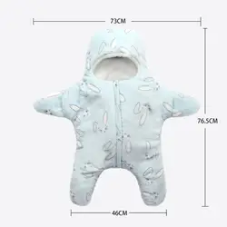 Младенческая Милая звезда теплая конверт для новорожденного завернутый утолщенный нескользящий теплый мягкий одеяло NSV775