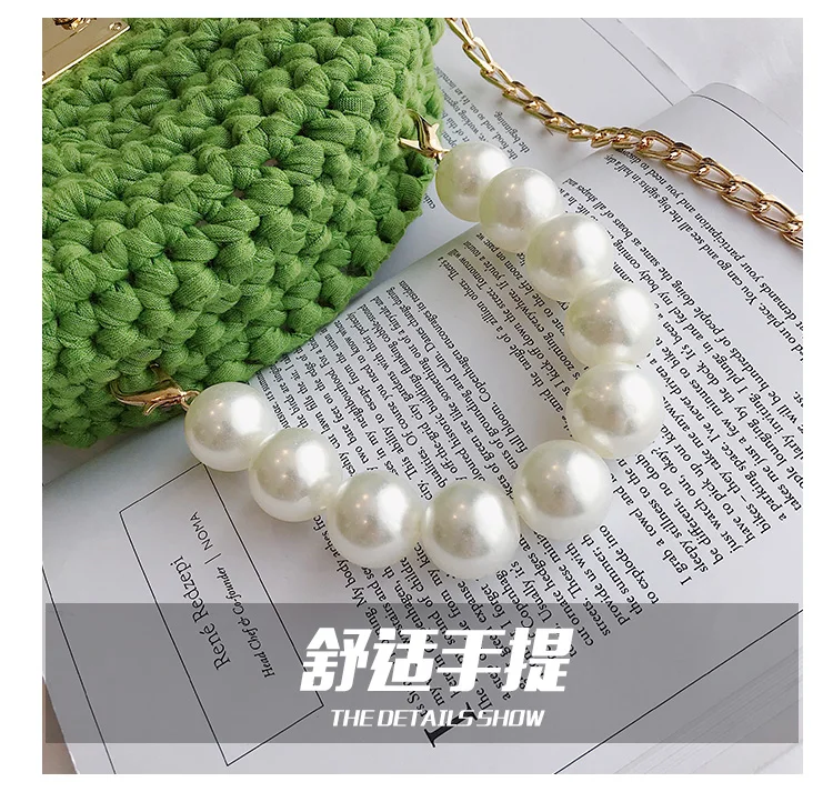 New small bag on female new small round brim joker bag Xuan DIY manual with one shoulder chain handbags
