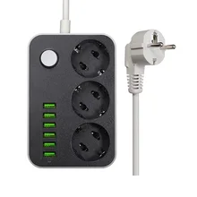 LDNIO Smart USB адаптер Мощность полосы Зарядное устройство 6 Порты и