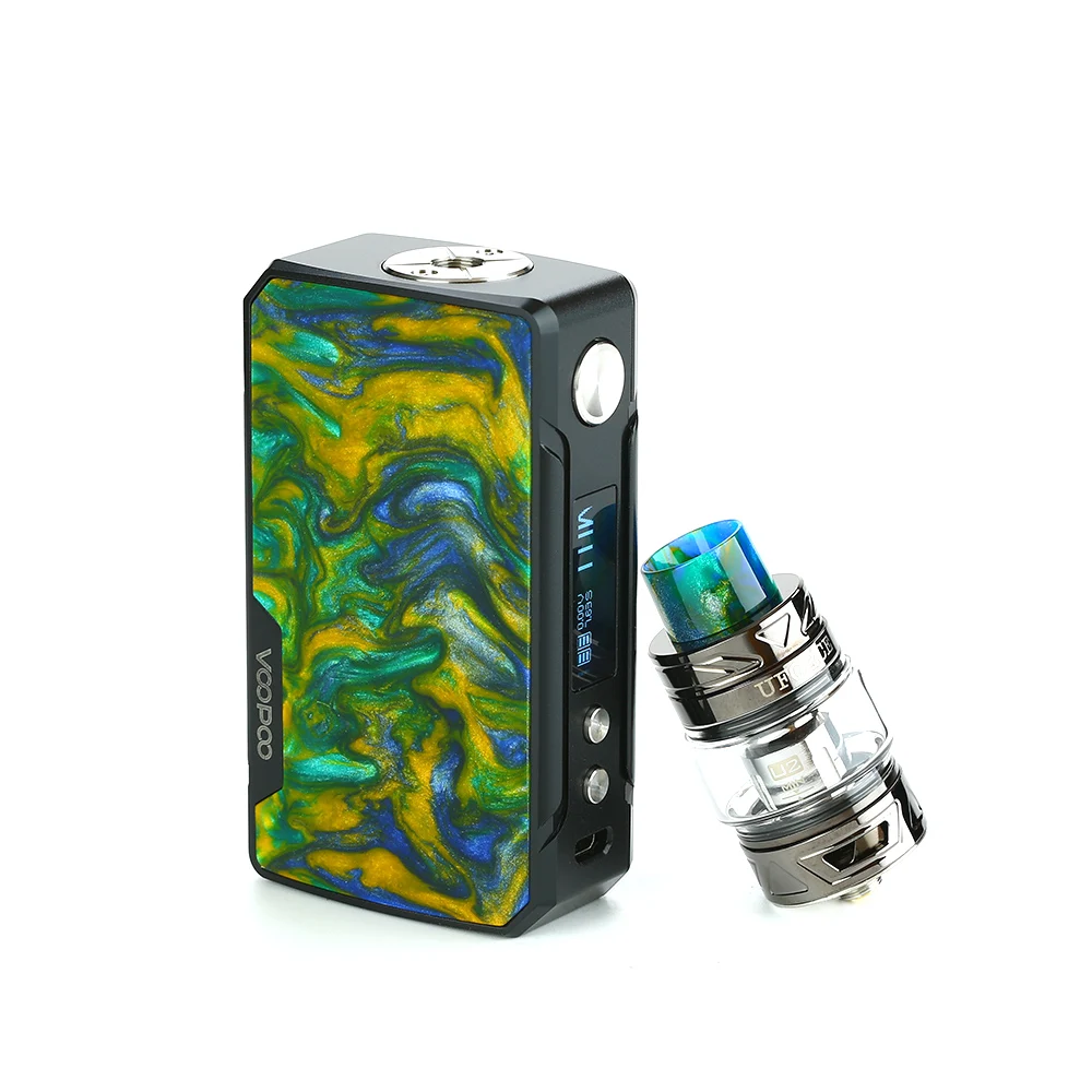 Original VOOPOO arrastrar 2 177 W TC Kit w/5 ml/2 ml UFORCE T2 atomizador 177 W max salida Uforce U2 y N3 bobinas del arrastre 157 W/Shogun Kit - 6