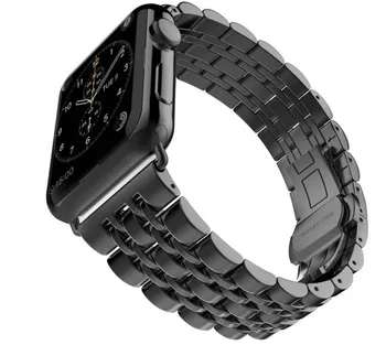 

For Stainless Steel Strap Classic Buckle Adapter Link Bracelet Watch Band for Apple Watch & Sport & Edition 42/38mm Series 3/2/1