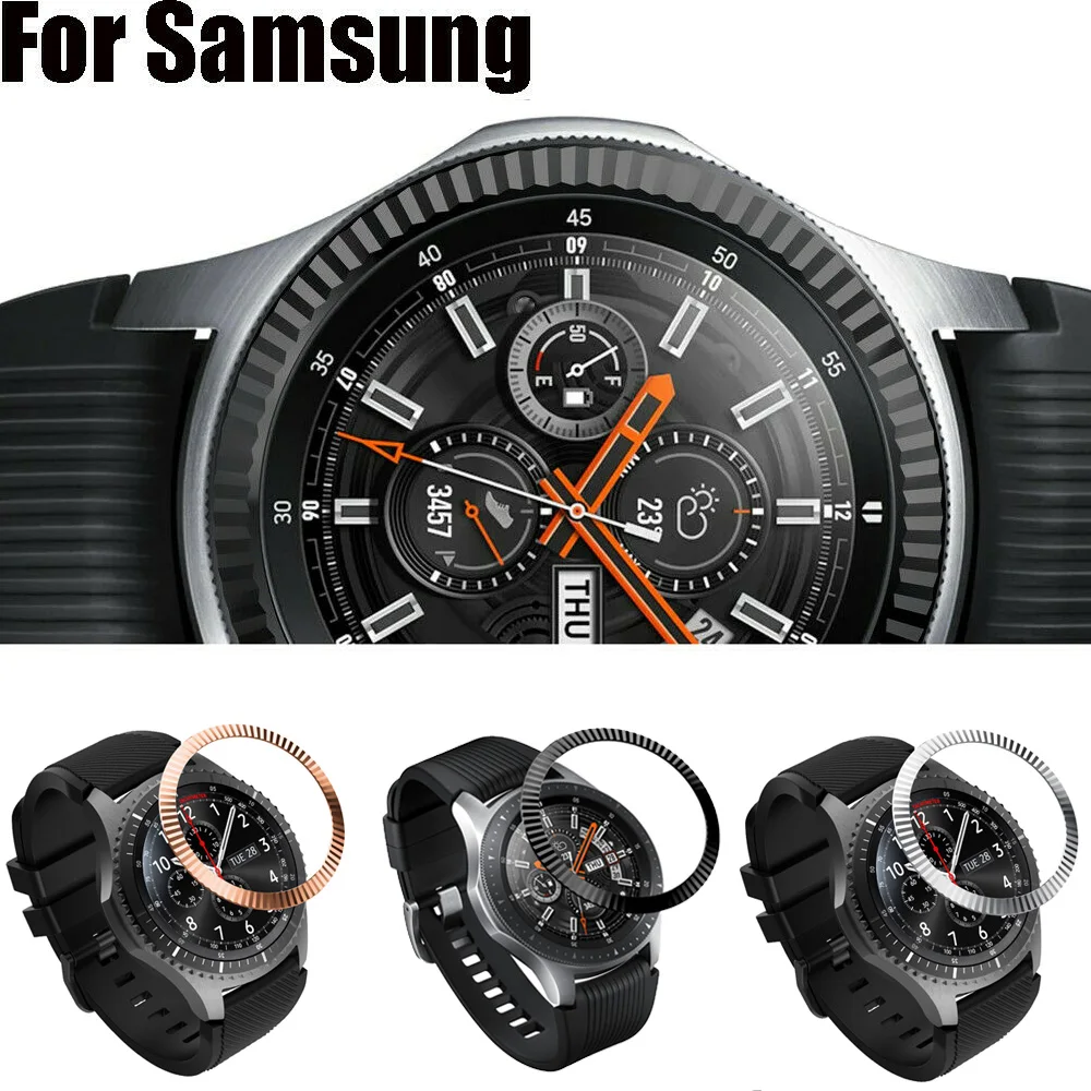 

For Samsung Galaxy Watch 46mm / 42mm Ringke Bezel Styling Frame Case Cover Protection Ring For Samsung Gear S3 Frontier #C