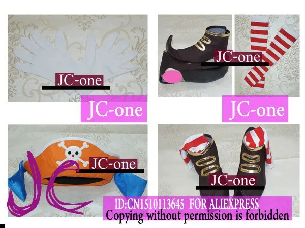 ONE PIECE BUGGY COSPLAY COSTUME  ANIME   (3)