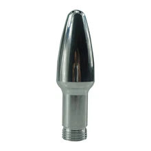 78g ,Dia 30mm metal anus anal butt plug magnus enema syringe cleaning fetish Douche sex adult toys accessory